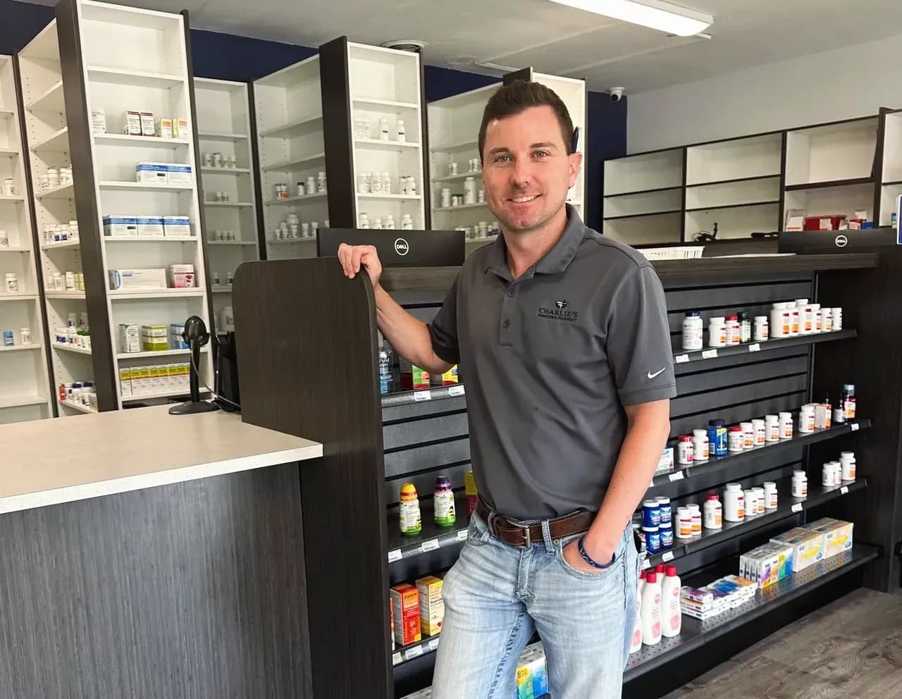 Charlie Brainard, RPh, PharmD, owner and pharmacist at Charlie's Hometown Pharmacy in Simpsonville SC