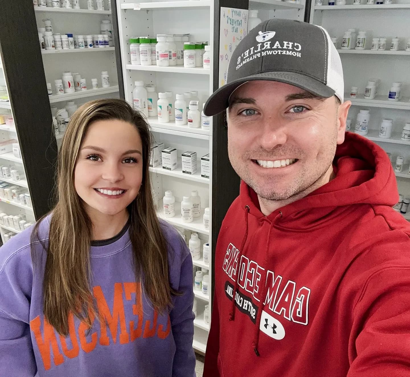 Charlie's Hometown Pharmacy storefront at 508 SE Main Street Simpsonville SC